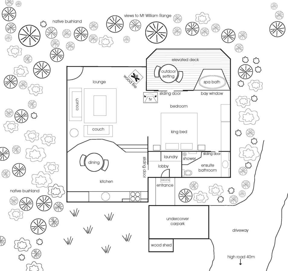 Heavenly Retreat Villa Холс Гап Екстериор снимка
